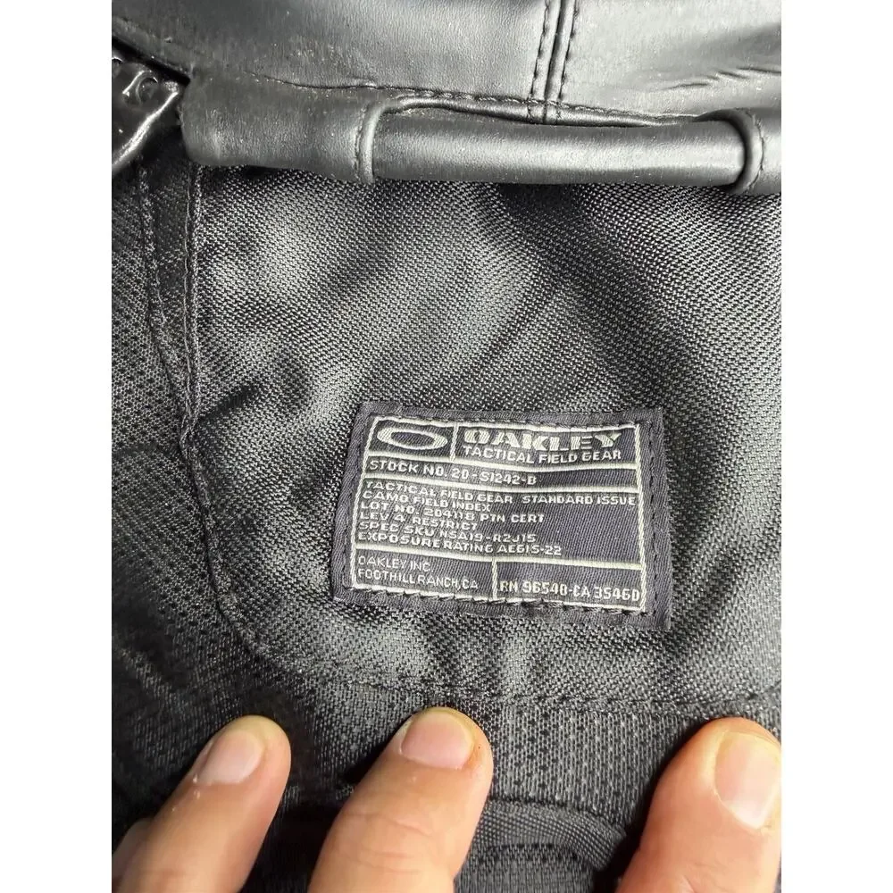 OAKLEY Tactical Backpack Field Gear Kitchen Sink Gear SOF Black 20-S1242-B